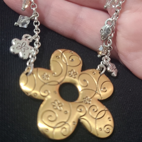 Brighton Golden Poppy Necklace - Picture 5 of 6